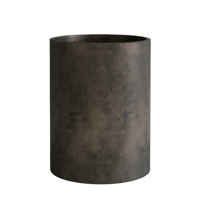 Кашпо Concretika Cylinder D40 H80 Brezent Grey