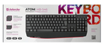 Клавиатура Defender Atom HB-546 (USB) Black