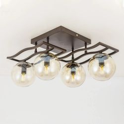 Citilux Бриз CL106245 Люстра потолочная Венге