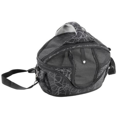 Переноска для собак и кошек Flamingo Finchley de luxe, чёрный