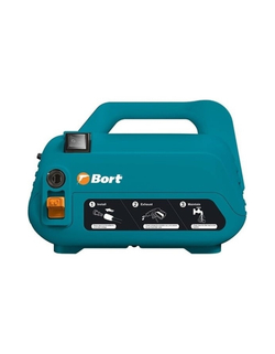 Bort BHR-1600-COMPACT Мойка высокого давления [93415742] ( 1600 Вт, максимальное давление 120 бар, рабочее давление 90 бар, 7 л/мин, 5.3 кг )