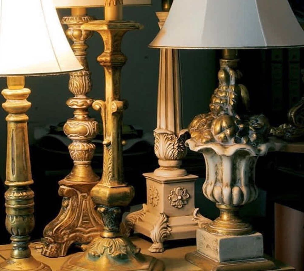 Лампа с основанием в форме вазы 86 см [Арт.534]