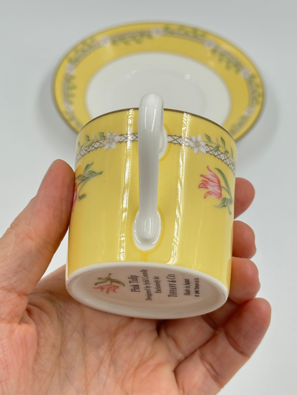 Кофейная пара Tiffany & Co «Pink Tulip»