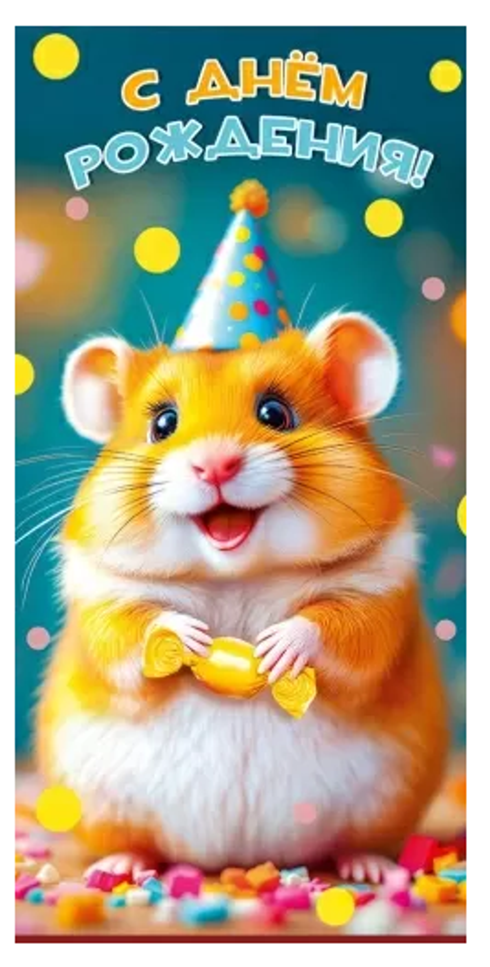 Конверт для денег "С днем рождения!" 70001000 (Мир поздравлений)