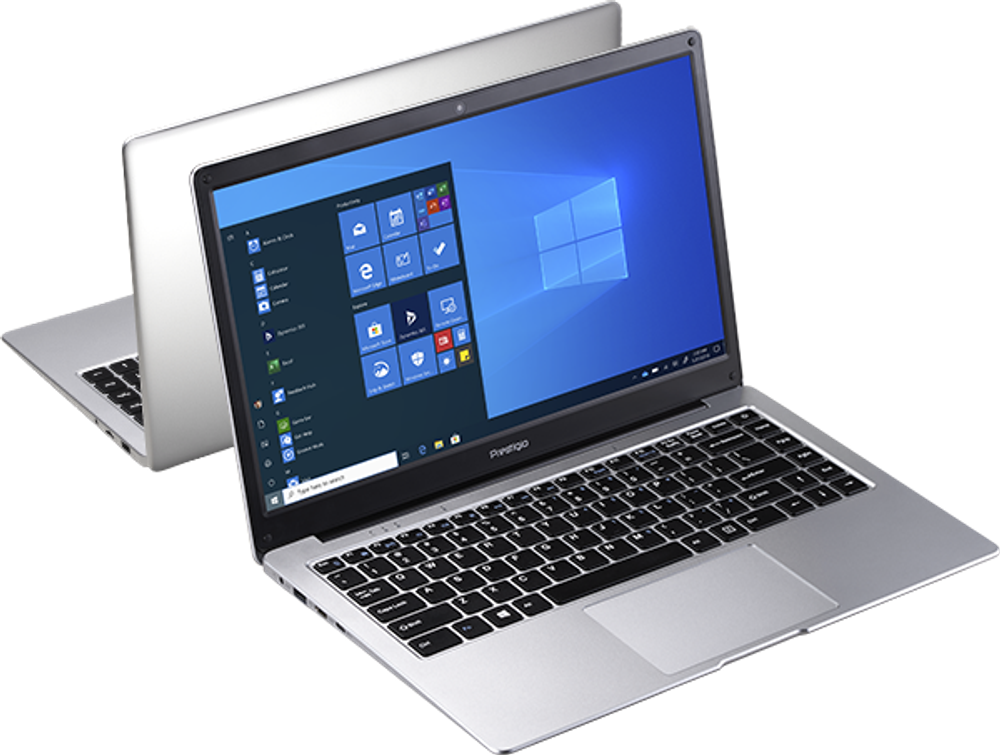 Ноутбук Prestigio SmartBook 133 C4 (14.1"/AMD A4-9120E/2.2HMz/4/64GB/Win 10 Pro) серебристый