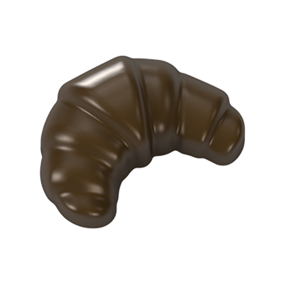 636-у | Форма для шоколадных изделий "Круассан" (275*135 мм)