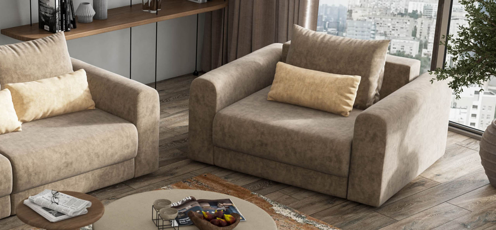 Кресло Ричмонд Модуль Велюр Роял Тауп(последний экземпляр)