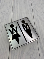 Табличка на туалет 09