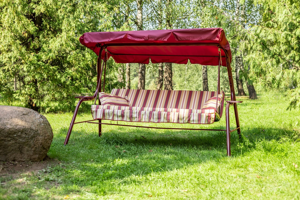 Качели садовые 3-х местные Стандарт Nova арт.с790