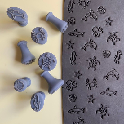 Набор штампов «Морские обитатели»