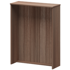 Стойка прямоугольная А-551 Темный шимо 960x360x1220 Ресепшн