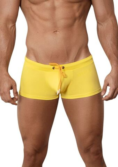 Желтые мужские плавки-боксеры Malibu Swimsuit Trunks (Размер: M) (Цвет: желтый)