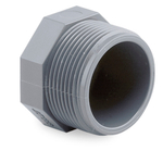 Заглушка ПВХ (НПВХ) с наружной резьбой под клей (Ру10), HIDROTEN, Испания