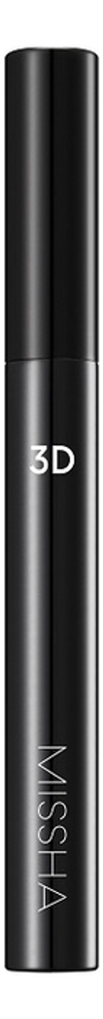 Тушь для ресниц Missha 3D Mascara Подкручивание, удлинение, объем цвет черный