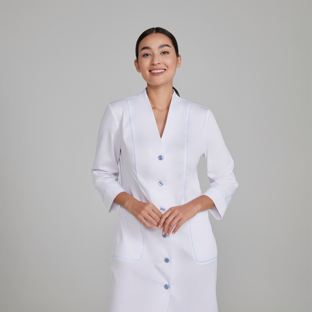  Медицинский женский халат «Сальвия» new