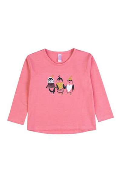 Лонгслив д/девочки M1139KL-3/6 р.116 розовый (Такро)