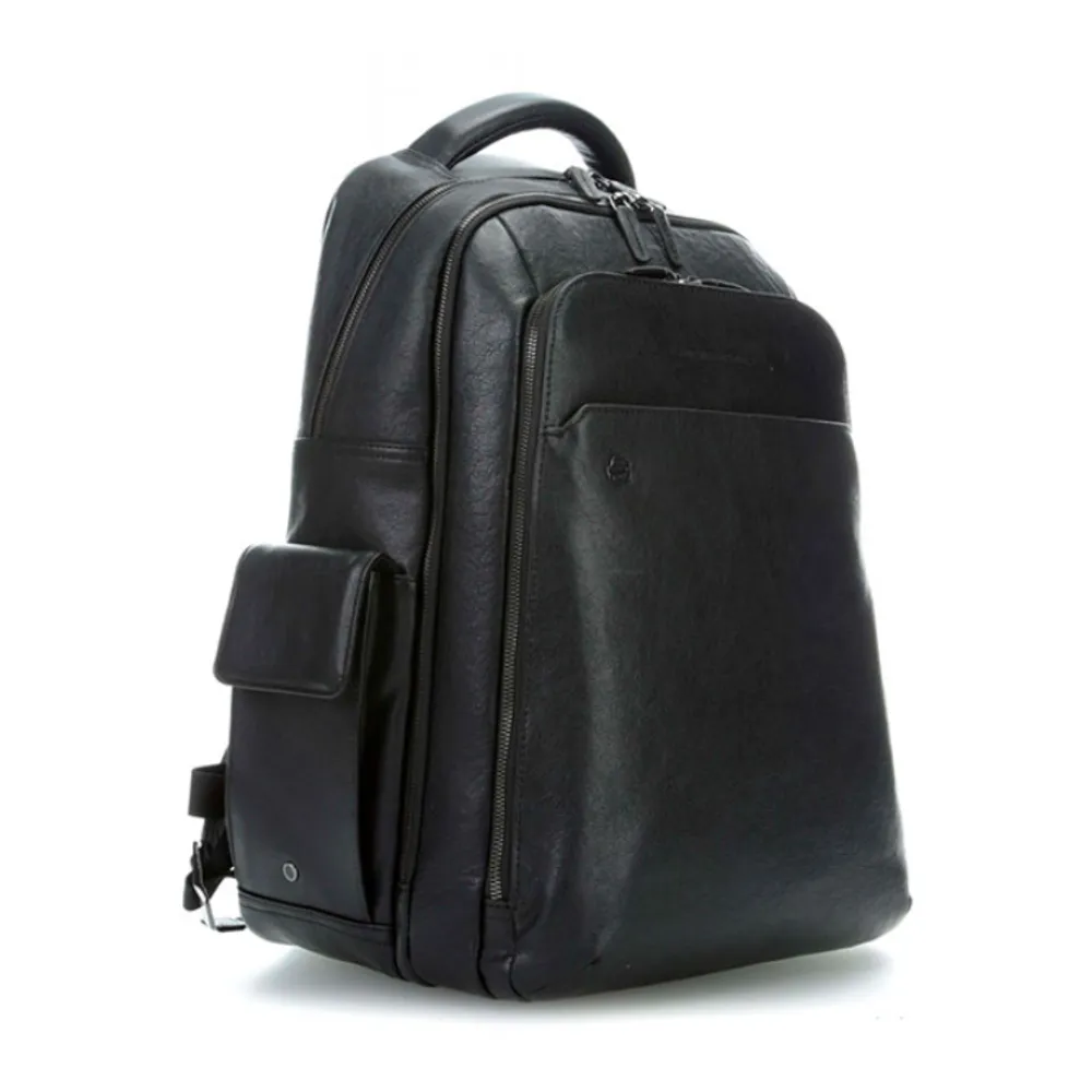 Рюкзак Piquadro Black Square черный из натуральной кожи (CA3444B3BM/N) 3