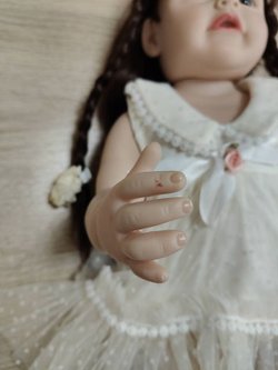 Уценка Кукла Реборн виниловая 55см в пакете (FA-038)