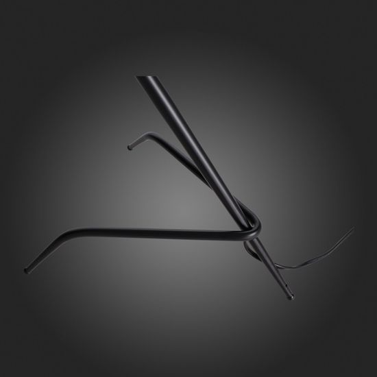 SL305.404.01 Прикроватная лампа ST-Luce Черный/Черный, Белый E27 1*60W SPRUZZO