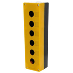 Корпус КП106 6 кнопок пластик. желт. EKF cpb-106-o