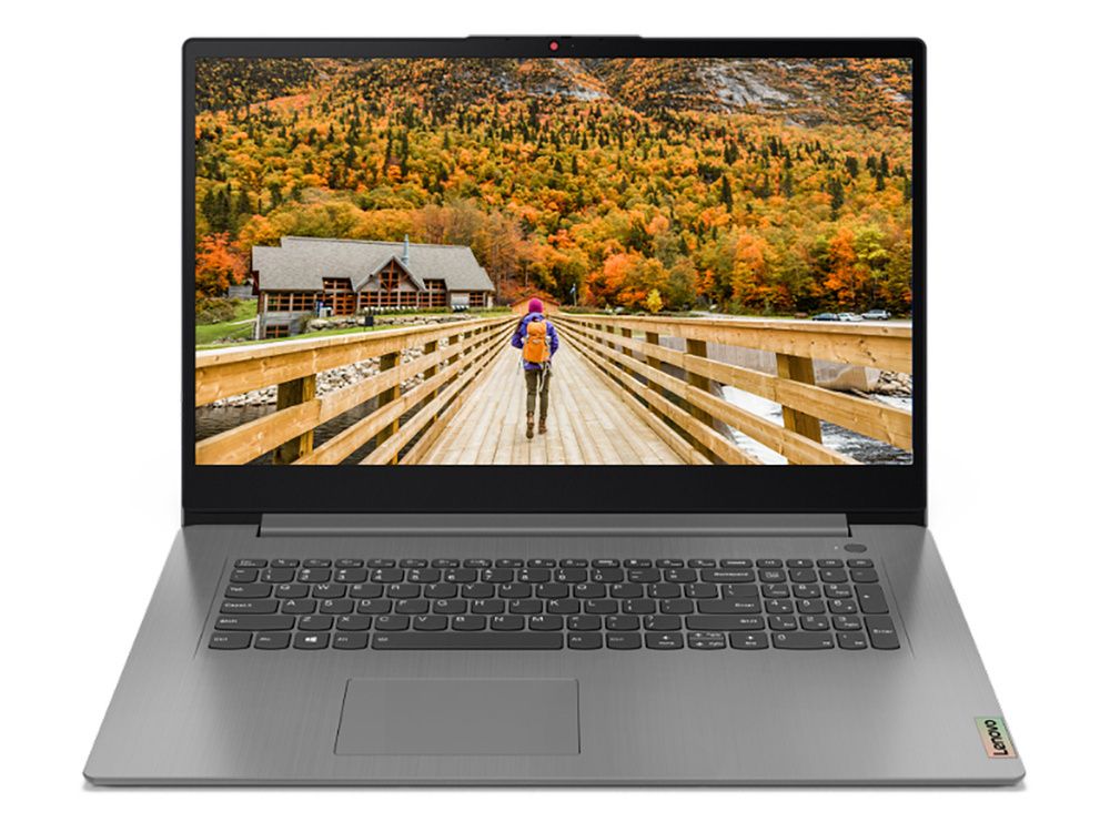 Ноутбук Lenovo IdeaPad 3 17ITL6 i3-1115G4 8Gb SSD 256Gb Intel UHD Graphics 17,3 HD+ Cam 45Вт*ч Win11 Серый 82H900NSRU