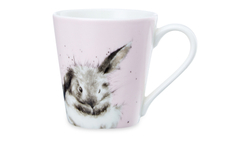 Набор кружек на подносе 2шт 180мл Royal Worcester Забавная фауна Кролик