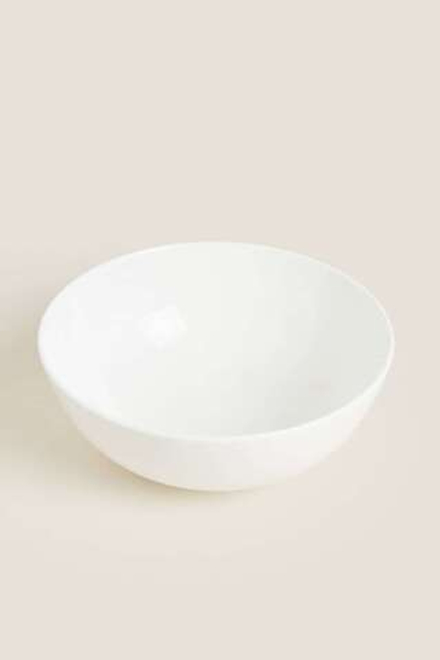 ZARA HOME ФАРФОРОВАЯ ПИАЛА, БЕЛЫЙ