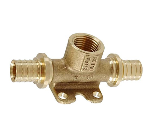 Водорозетка надвижная проходная В бронза REHAU 16х1/2"х16 Rx+ (ВР)