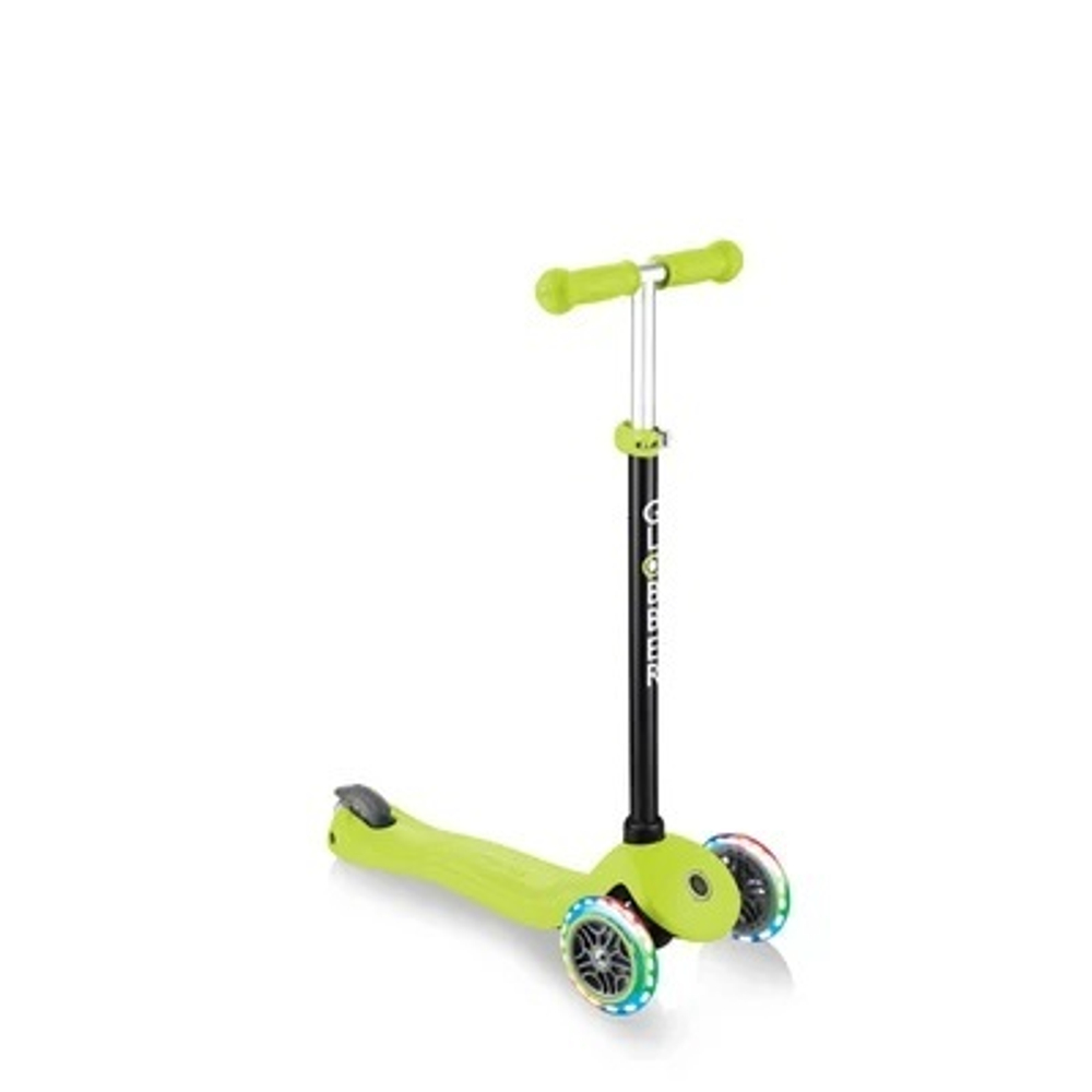 Самокат Globber Go Up Sporty Plus Lights зеленый