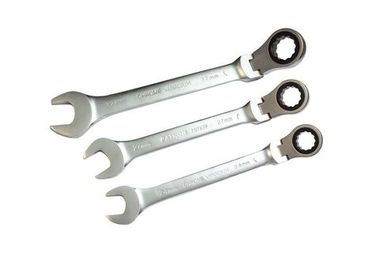 Ключ комбинированный трещоточный с шарниром 27мм PATRON P-75727F