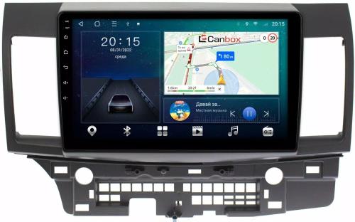 Магнитола для Mitsubishi Lancer X 2007-2016 - Canbox 1021 Android 10, SIM-слот
