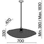 Подвесной светильник Freya FR5243PL-01BR9