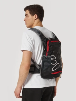 Рюкзак черный маленький спортивный велосипедный женский муж