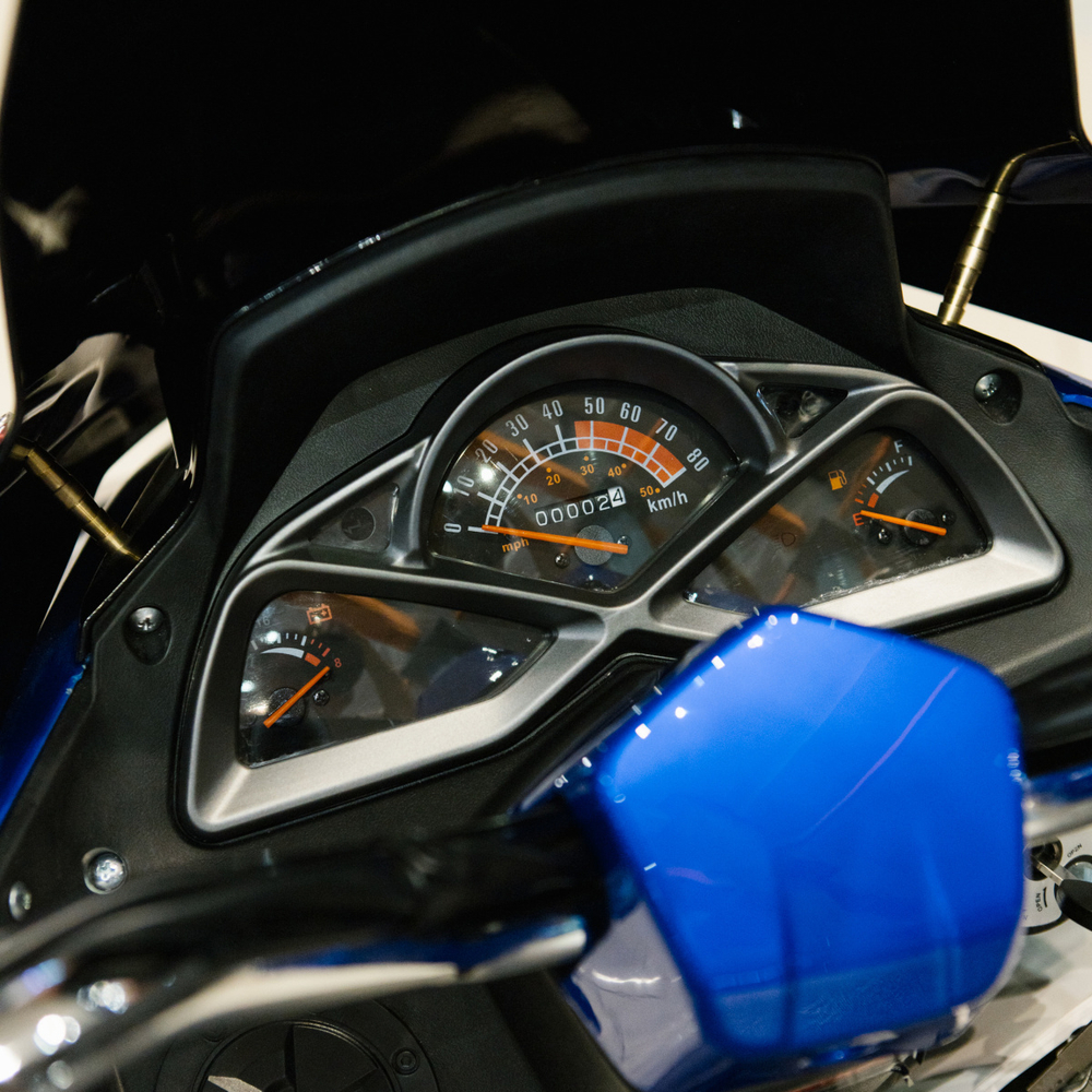 Скутер TMBK SCOOTER JUMBO 50cc Blue Black