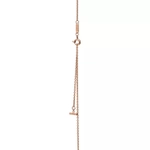 Подвеска из розового золота 18k с бриллиантами, Tiffany 💠 T collection - Единственная в наличии