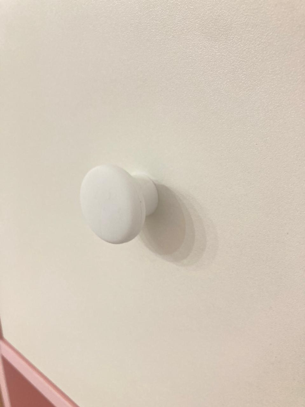 Стол письменный В-4 белый/розовый