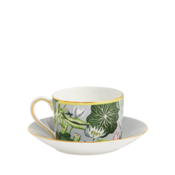 Wedgwood Чайная чашка Wonderlust Waterlily 180 мл с блюдцем