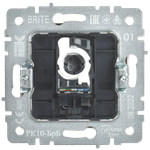 BRITE Розетка компьютерная RJ45 кат.5E РК10-БрБ белый IEK