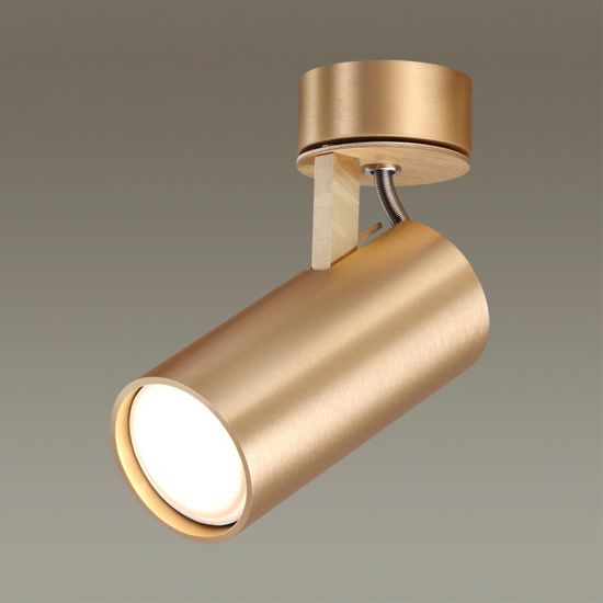 3876/1C HIGHTECH ODL19 405 золотистый Потолочный светильник GU10 1*50W 220V KIKO