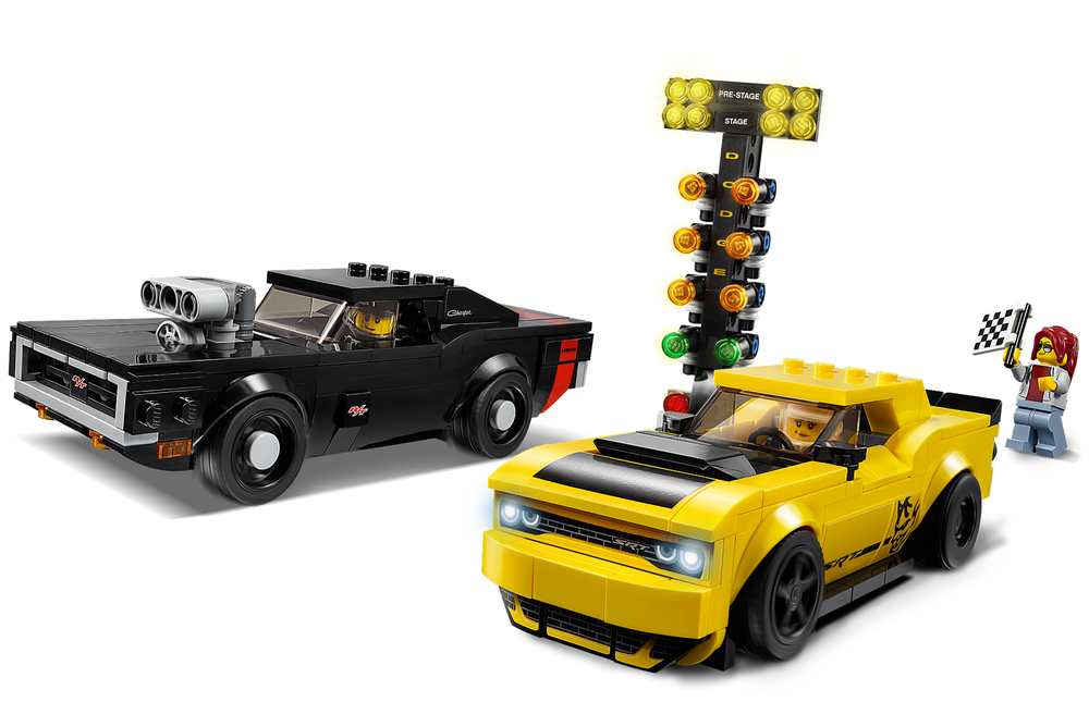 Конструктор LEGO Speed Champions 75893 Додж Чэленджер и Додж Чарджер