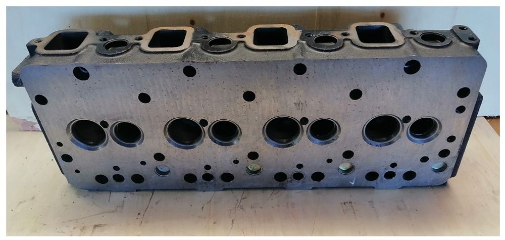 Головка блока цилиндров TDR-K 25 4L (в сборе c втулками клапанов,седлами) /Cylinder head assy