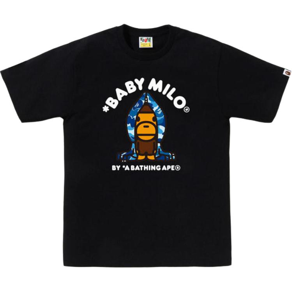 A Bathing Ape Bathing Ape Ss26 Футболка черный синий