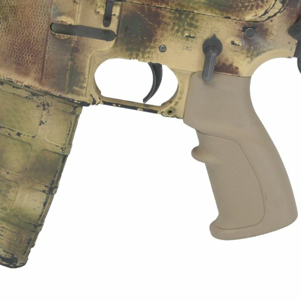 Прорезиненная рукоятка на AR 15, DLG Tactical