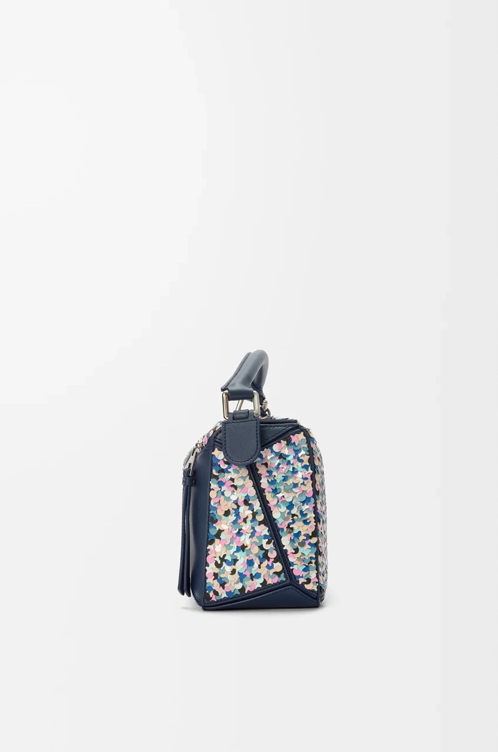 Loewe Сумка Confetti Puzzle 10 из классической телячьей кожи, разноцветный