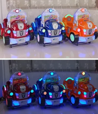 Аттракцион качалка с играми и мыльными пузырями «Грузовик»