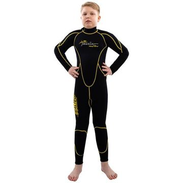 Гидрокостюм детский Marlin Malibu Junior 2,5 мм черно-желтый