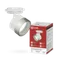 Светильник трековый TR-SOFT-GX53 SB-BS-WH под GX53 дымчатый плафон, белый IN HOME