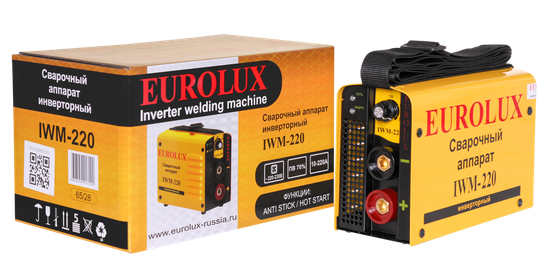 Сварочный инвертор "EUROLUX" IWM 220