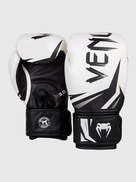 Перчатки боксерские Venum Challenger 3.0 Black/White