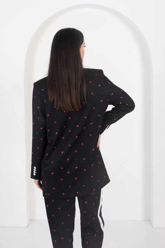 ПИДЖАК С ПРИНТОМ WHITE TULIP. PROF